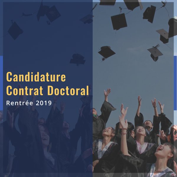Candidature Contrat Doctoral