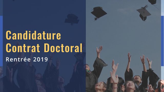 Candidature Contrat Doctoral