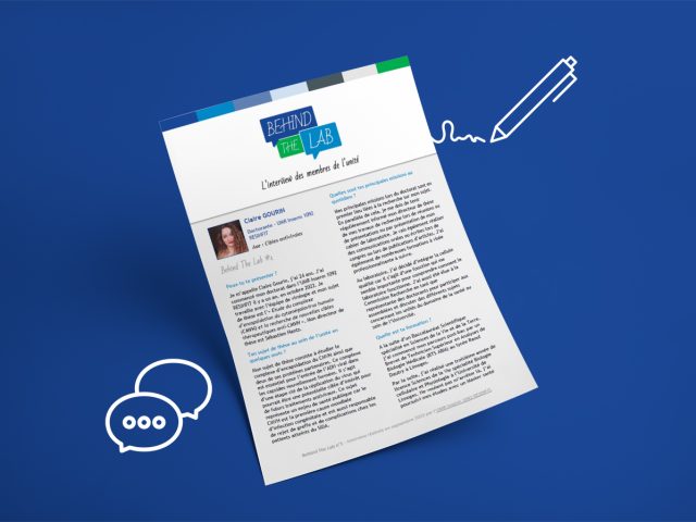 Behind The Lab - Claire Gourin