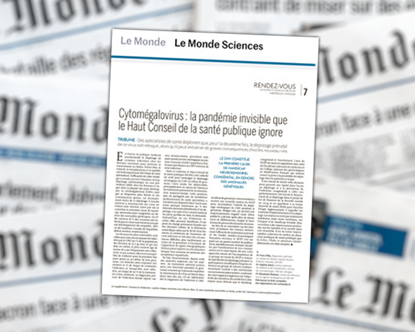 Article Le Monde Cytomégalovirus