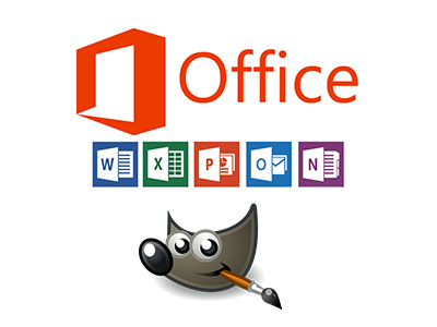 logos office et gimp