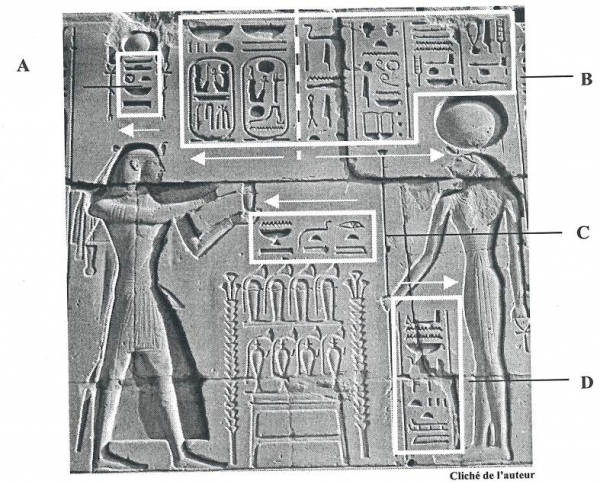 Fig.7. Mur d’enceinte du temple d’Amon-Rê à Karnak (mur sud)