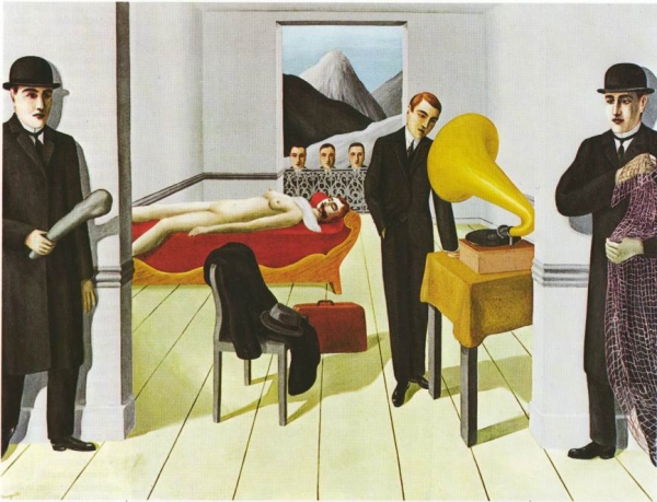 Fig. 1 – Magritte, L’assassin menacé (1927) © Photothèque R. Magritte - Adagp, Paris 2008