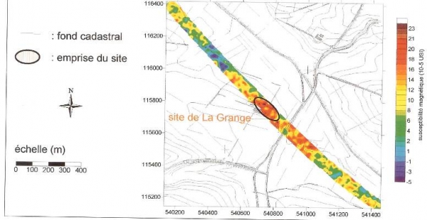 Photo 5. Site de la Grange, Haute Garonne. Image publiée dans Marmet et alii (2005), p. 38.