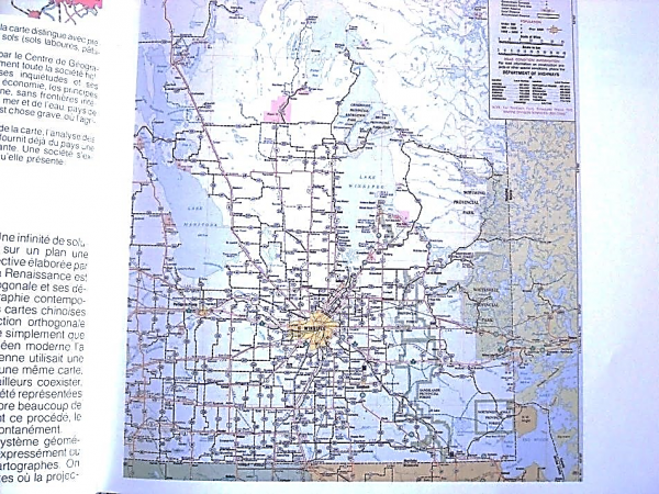 Fig. 2. La carte canadienne. Crédit photo : Province of Manitoba