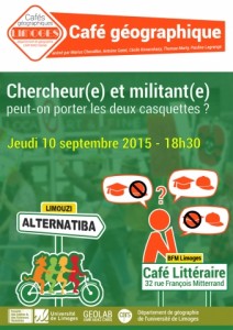 Affiche café géographique