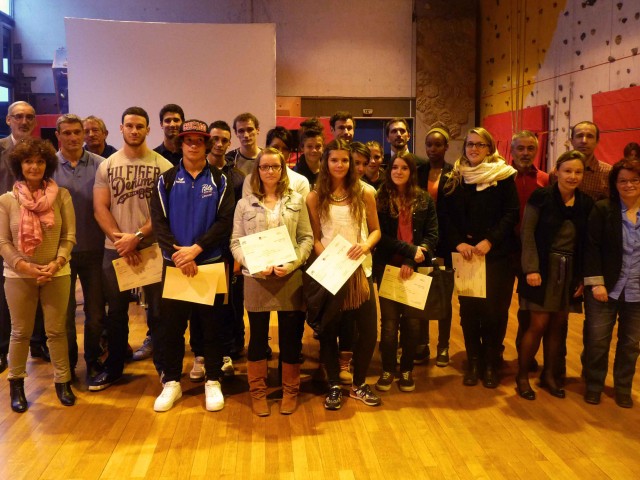 Remise des trophées aux étudiants sportifs