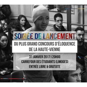 Eloquentia Limoges vous invite à la soirée de lancement du Grand Concours des éloquences de la Haute Vienne !