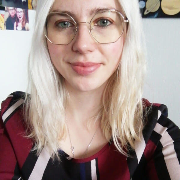 Portrait de Sybille, tuteur Covid