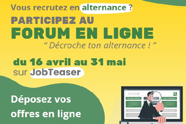 Forum de l’alternance en ligne